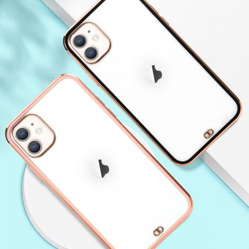 Acrylic Electroplating Phone Case Ultra Thin Soft  Case Back Cover Shell