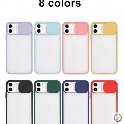 Slide Camera Lens Protective Phone Case