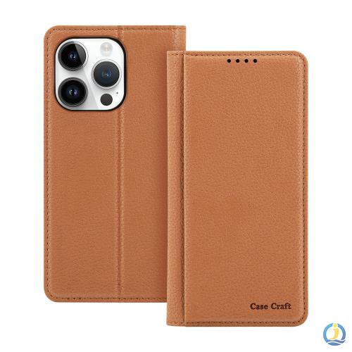 Leather Wallet Case Shockproof Strong Magnetic Flip Cover Case with Card Slot Kickstand Function
